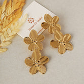 Twin Flower Earrings